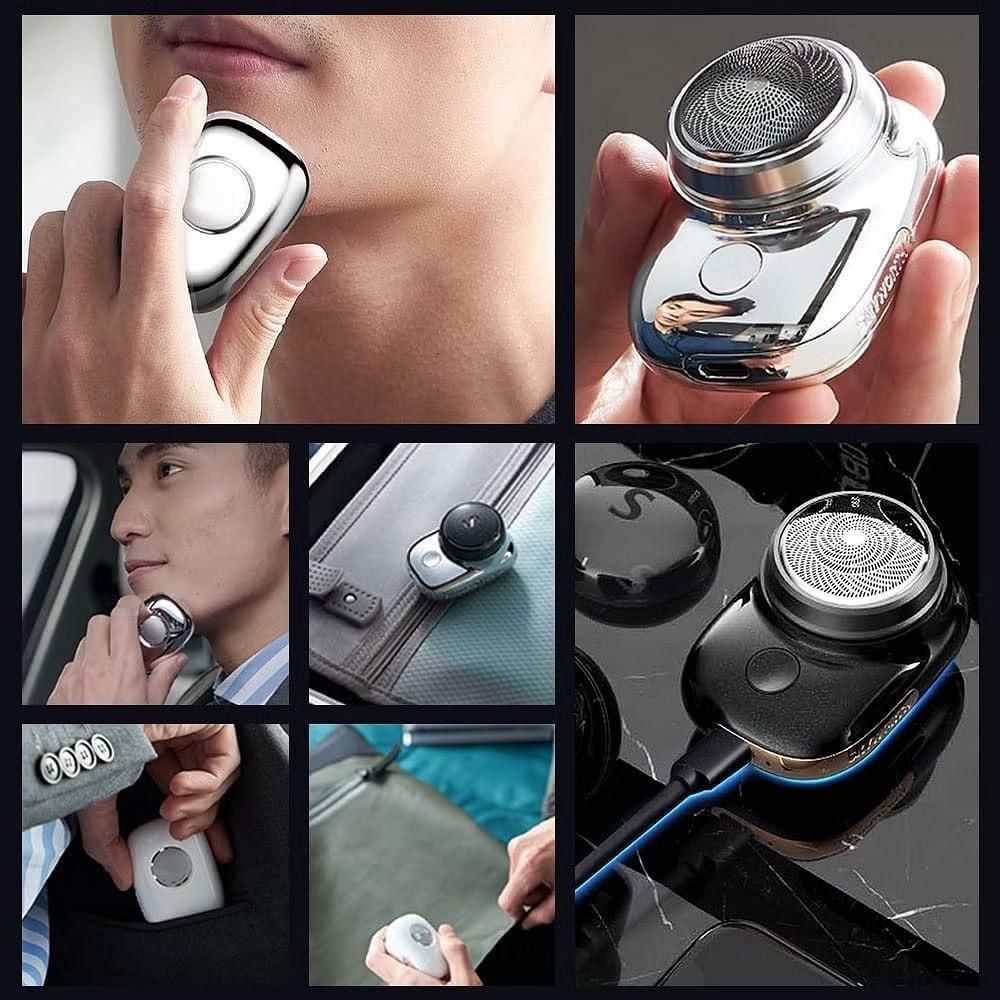 Dazzip Mini Electric Shaver (Portable | Waterproof | Rechargeable)