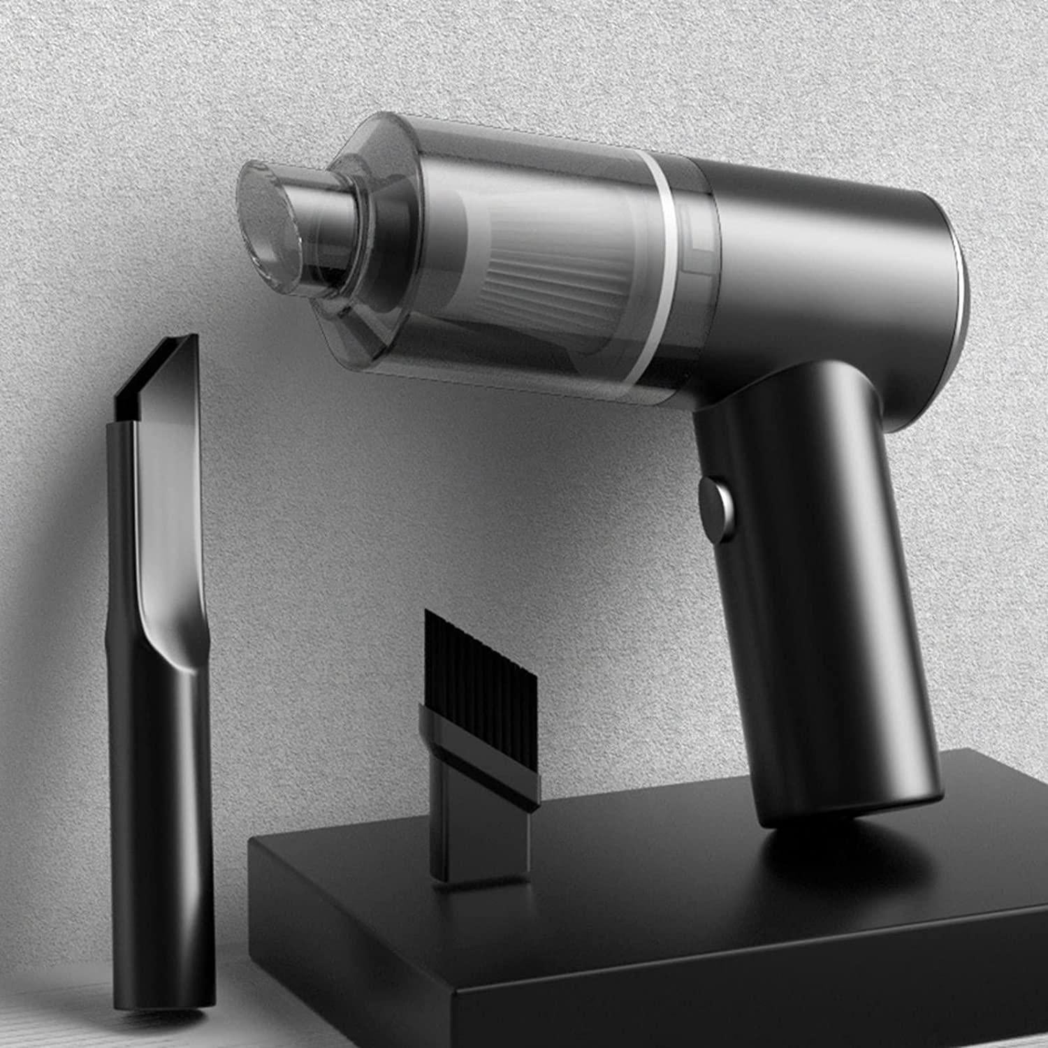 Dazzip Portable Wireless Air Duster & Vacuum Cleaner (Rechargeable)