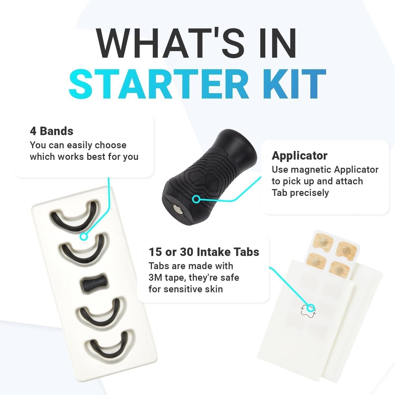 Dazzip Breathing Nasal Strip Starter Kit | Better Sleep Support