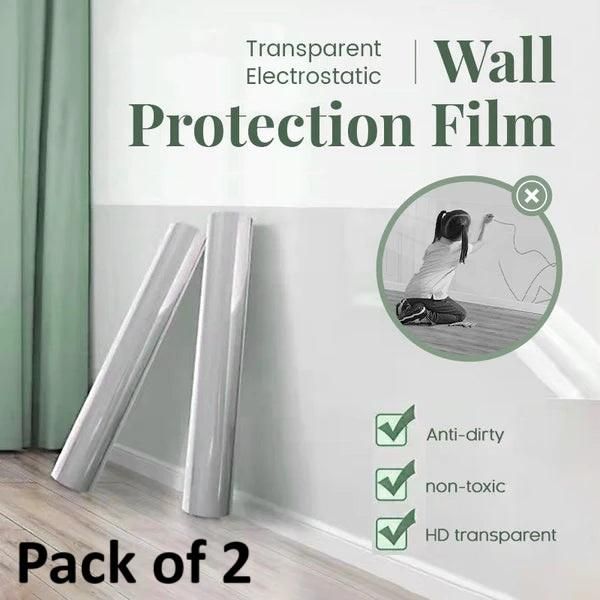 Dazzip Transparent Electrostatic Wall Protection Film (Self-Adhesive)